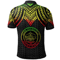Palau Polo Shirt Polynesian Armor Style Reagge - Polynesian Pride