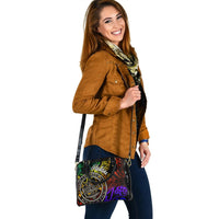 Palau Shoulder Handbag - Rainbow Polynesian Pattern - Polynesian Pride