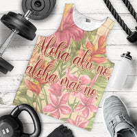 Hawaii Tropical Hibiscus Plumeria Tank Top - AH - Polynesian Pride