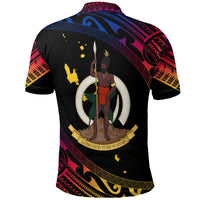 Vanuatu Proud To Be A Ni Van Polynesian Pattern Polo Shirt Torba Province LT7 - Polynesian Pride