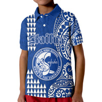 Hawaii Kailua High School Polo Shirt Tribal Kakau LT9 - Polynesian Pride