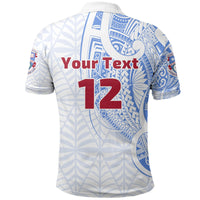 Custom Kolisi Apifoou College Polo Shirt Polynesian Style - Polynesian Pride