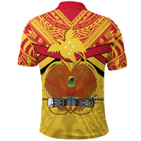 Custom Papua New Guinea Rugby Polo Shirt PNG The Kumuls - Polynesian Pride