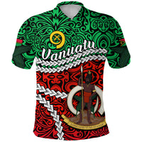 Vanuatu Polo Shirt Simple LT13 Unisex Green - Polynesian Pride