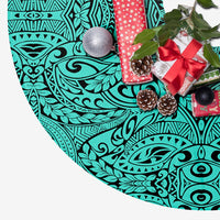 Polynesian Culture Turquoise Tree Skirt - Polynesian Pride