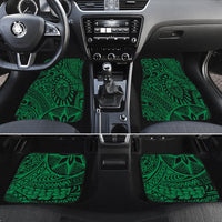 Polynesian Hawaiian Style Tribal Tattoo Gold Hawaii Car Floor Mats Green One Size - Polynesian Pride