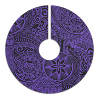 Polynesian Hawaiian Style Tribal Tattoo Violet Tree Skirt - Polynesian Pride