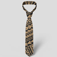 Polynesian Nation Gold Necktie - Polynesian Pride
