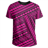 Polynesian Nation Pink T Shirt - Polynesian Pride