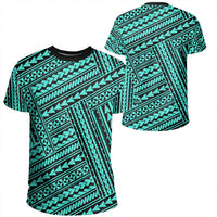 Polynesian Nation Turquoise T Shirt Unisex Polyester - Polynesian Pride