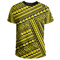 Polynesian Nation Yellow T Shirt - Polynesian Pride