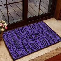Polynesian Seamless Violet Hawaii Door Mat - Polynesian Pride
