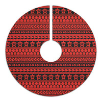 Polynesian Tattoo Tribal Red Tree Skirt - Polynesian Pride