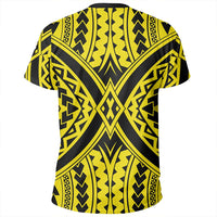 Polynesian Tradition Yellow T Shirt - Polynesian Pride