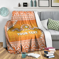 (Custom Personalised) Tonga Tailulu College Premium Blanket Simplified Version LT8 - Polynesian Pride