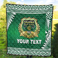 (Custom Personalised) Tonga Saineha High School Premium Quilt Simplified Version LT8 - Polynesian Pride