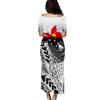 Papua New Guinea Patterns Puletasi Dress LT6 - Polynesian Pride