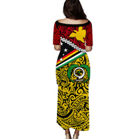 PNG Torba Day Puletasi Dress Happy Day LT6 - Polynesian Pride