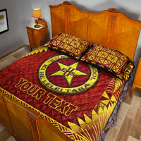 (Custom Personalised) Tonga Eua High School Quilt Bed Set Simplified Version LT8 - Polynesian Pride