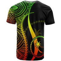 Chuuk T Shirt Reggae Micronesian Tentacle Tribal Pattern - Polynesian Pride