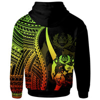 Tonga Hoodie Reggae Tentacle Tribal Pattern - Polynesian Pride