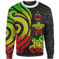 Vanuatu Sweater - Reggae Tentacle Turtle Unisex Reggae - Polynesian Pride