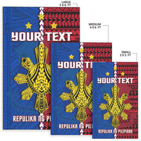 (Custom Personalised) Philippines Area Rug Pilipinas Sun Mix Polynesian Pattern LT14 - Polynesian Pride