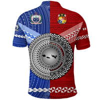 Custom Tonga and Samoa Together Polo Shirt Unique Style LT8 - Polynesian Pride
