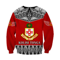 (Custom Personalised) Kolisi Tonga Sweatshirt College 'Atele Mate Ma'a Tonga LT13 - Polynesian Pride