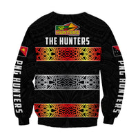 The Hunters PNG Sweatshirt Papua New Guinea Hunters Rugby LT13 - Polynesian Pride