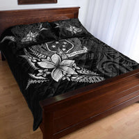 Samoa Quilt Bed Set - Fish With Plumeria Flowers Style - Polynesian Pride