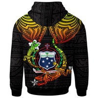 Samoa Custom Hoodie Lizard Good Chest - Polynesian Pride