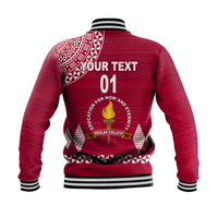 (Custom Personalised) Tonga Beulah College Baseball Jacket Simple Style NO.1 LT8 - Polynesian Pride