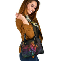 Solomon Islands Shoulder Handbag - Butterfly Polynesian Style - Polynesian Pride