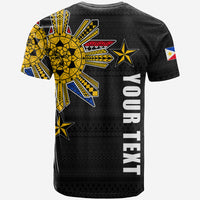 Custom Filipino T Shirt Tribal Black Style LT6 - Polynesian Pride