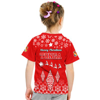 Tonga Kupesi Ngatu Merry Christmas T Shirt LT9 - Polynesian Pride