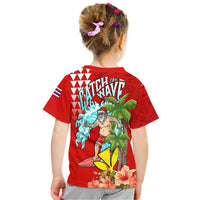 Hawaii Mele Kalikimaka T Shirt Santa Claus Surfing Xmas Time LT9 - Polynesian Pride