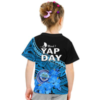 Yap State Day T Shirt Yap Flag and FSM Seal LT9 - Polynesian Pride