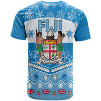 Fiji Masi Tapa Christmas Vibe T Shirt LT9 - Polynesian Pride