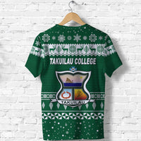 Takuilau College Christmas T Shirt Simple Style LT8 - Polynesian Pride