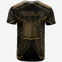 Tokelau T Shirt Tokelauan Seal With Gold Line Style - Polynesian Pride