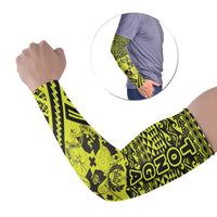 Tonga Arm Sleeve - Polynesian Style (Set of Two) Set of 2 Yellow - Polynesian Pride