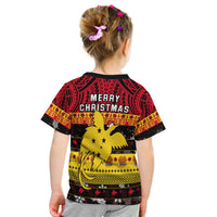 Papua New Guinea Christmas T Shirt Kid Raggiana Loved LT13 - Polynesian Pride