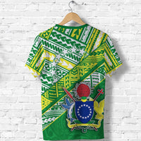 Cook Islands Rugby T Shirt New Breathable LT13 - Polynesian Pride