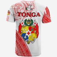 Custom Tonga T Shirt Tongan Pattern Blithesome LT13 - Polynesian Pride