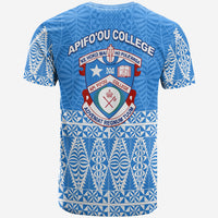 Apifoou College T Shirt Tongan Pattern AFC Lovers LT13 - Polynesian Pride