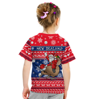 New Zealand Maori Meri Kirihimete T Shirt LT2 - Polynesian Pride