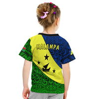 Malampa Province T Shirt Kid Vanuatu Pattern LT13 - Polynesian Pride