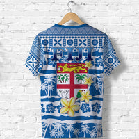Fiji Polynesian T Shirt Fijian Tapa Pattern LT13 - Polynesian Pride