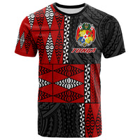 Tonga T Shirt Tongan Pattern Mix Polynesian LT13 - Polynesian Pride
